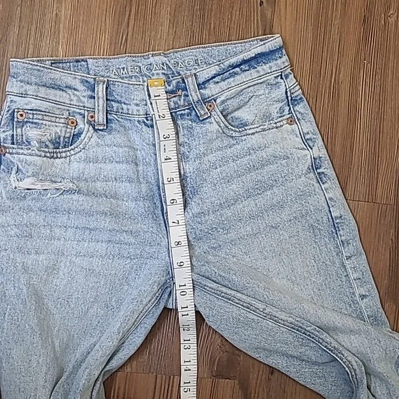 American Eagle Outfitters Light‎ Wash Denim Jeans used good condition. - Picture 9 of 14